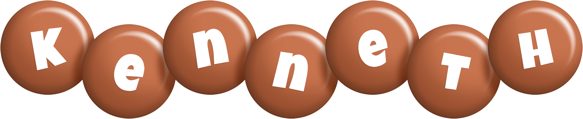 Kenneth candy-brown logo