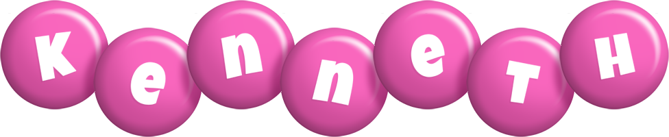 Kenneth candy-pink logo