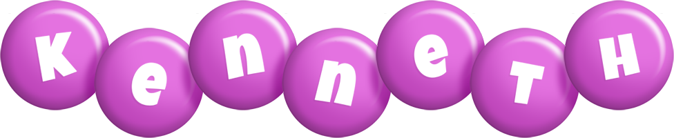 Kenneth candy-purple logo