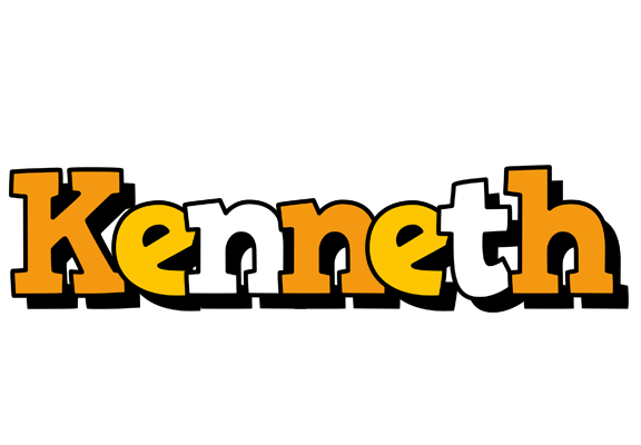 Kenneth cartoon logo