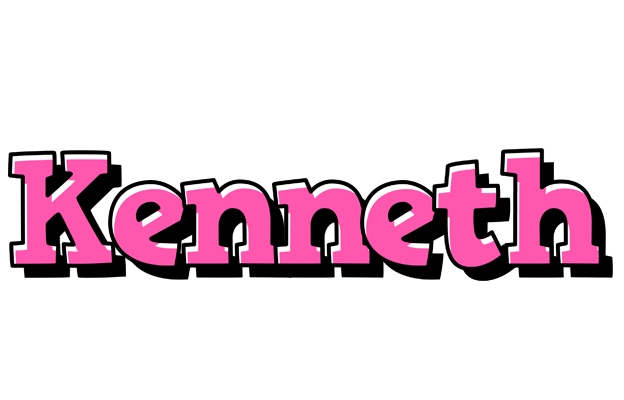 Kenneth girlish logo
