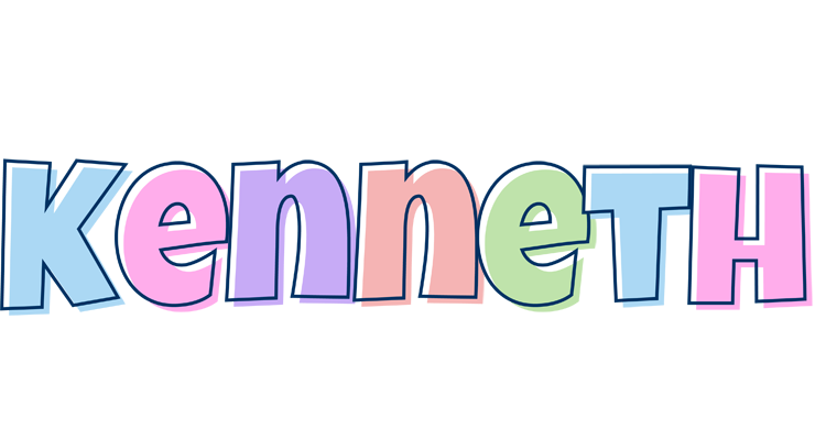 Kenneth pastel logo