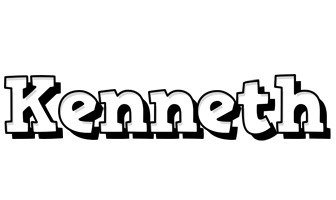 Kenneth snowing logo