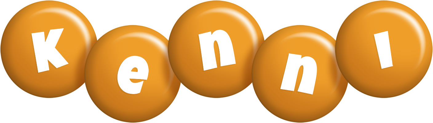 Kenni candy-orange logo