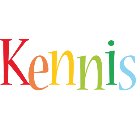 Kennis birthday logo