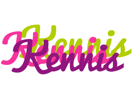 Kennis flowers logo
