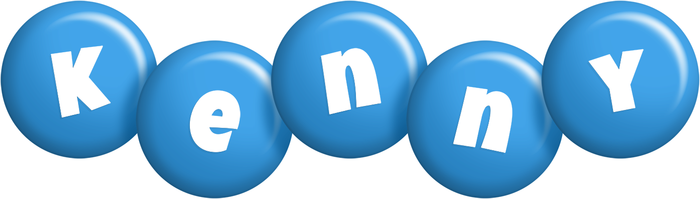 Kenny candy-blue logo