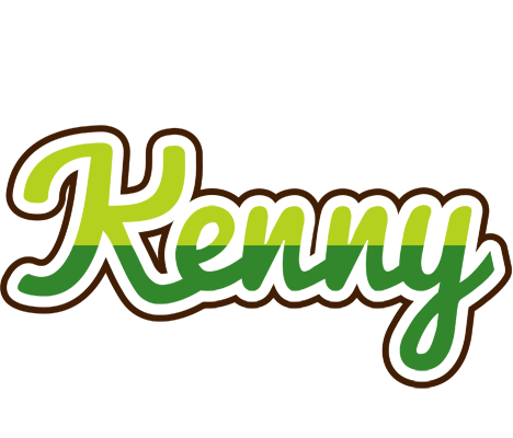 Kenny golfing logo