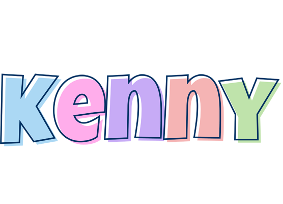 Kenny pastel logo