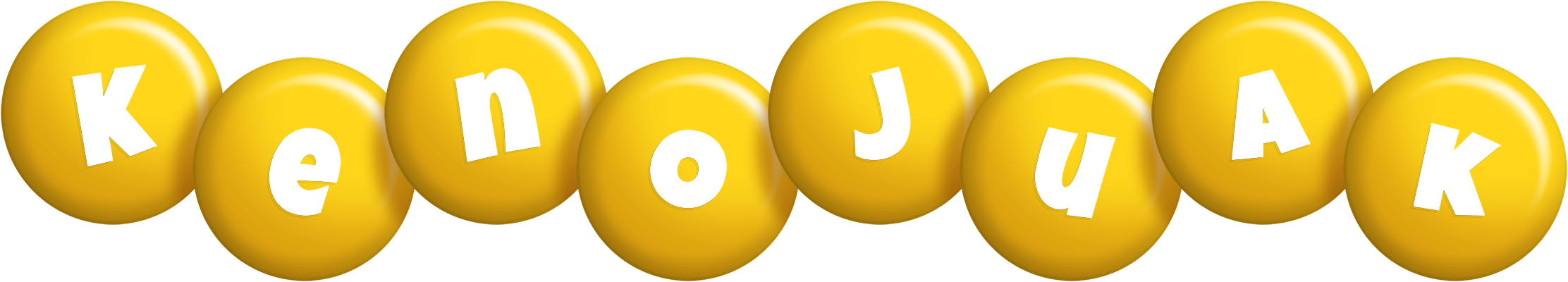 Kenojuak candy-yellow logo