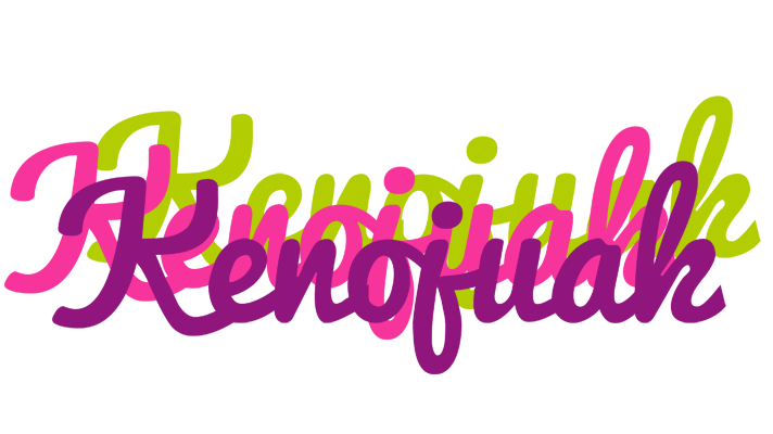 Kenojuak flowers logo
