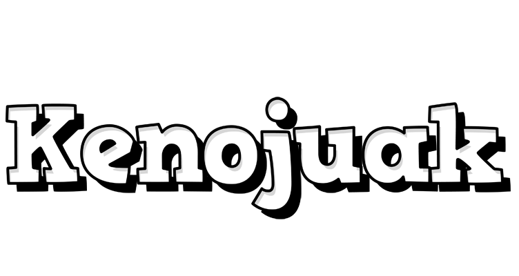 Kenojuak snowing logo