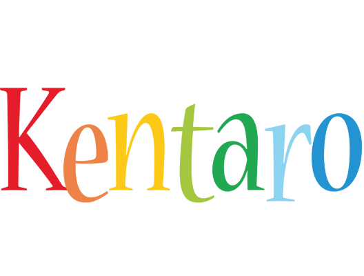 Kentaro birthday logo