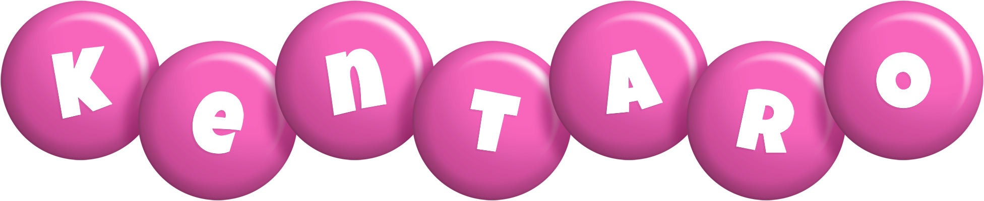 Kentaro candy-pink logo