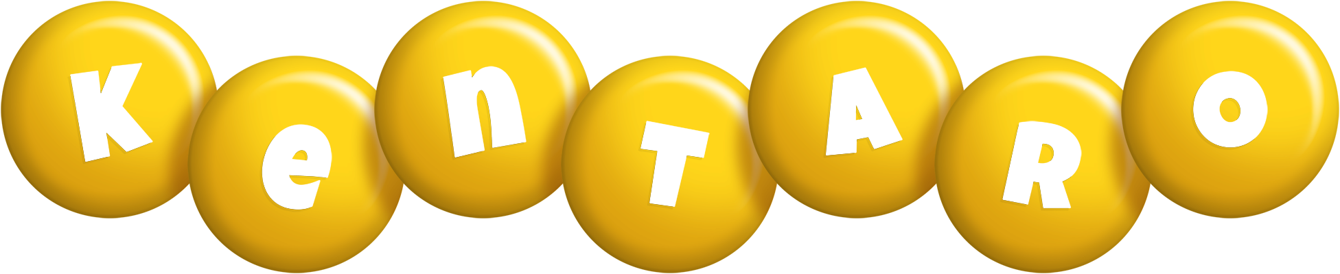Kentaro candy-yellow logo