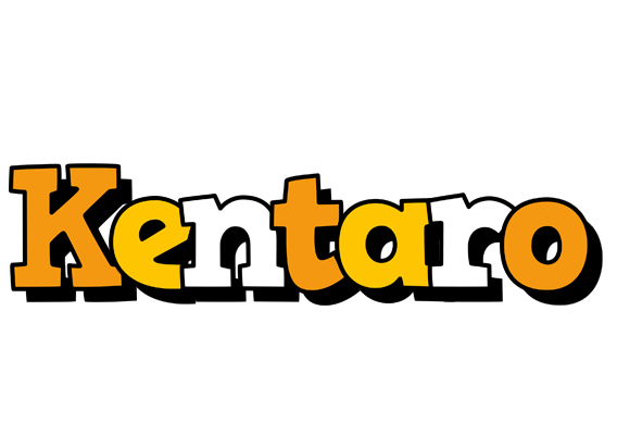 Kentaro cartoon logo
