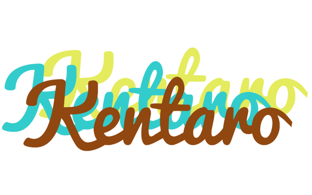 Kentaro cupcake logo