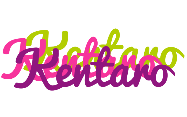 Kentaro flowers logo