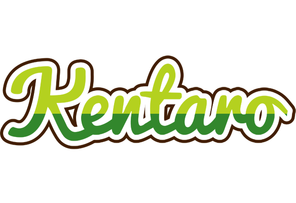 Kentaro golfing logo
