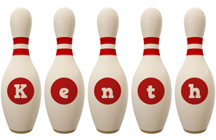 Kenth bowling-pin logo