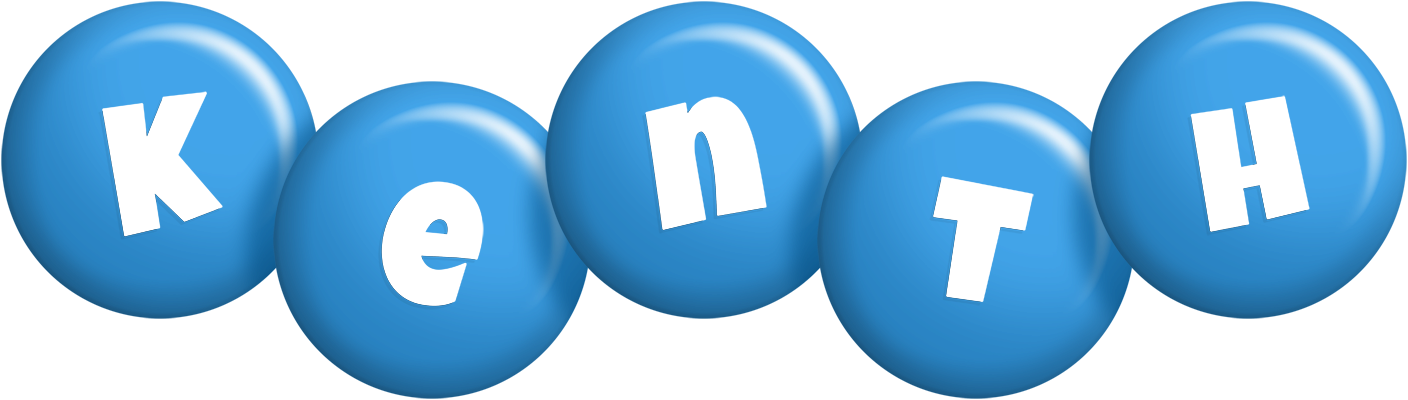 Kenth candy-blue logo