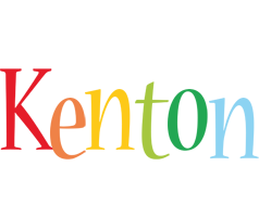 Kenton birthday logo