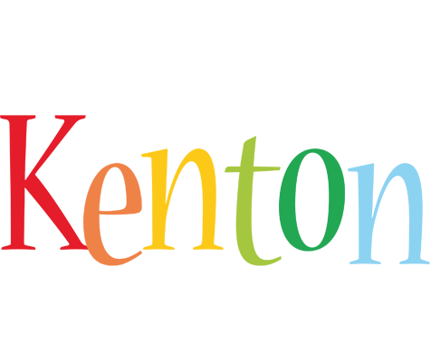 Kenton birthday logo