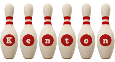 Kenton bowling-pin logo