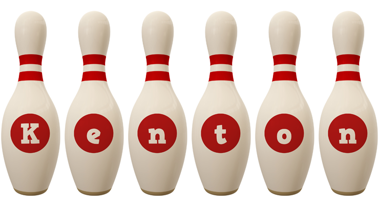 Kenton bowling-pin logo