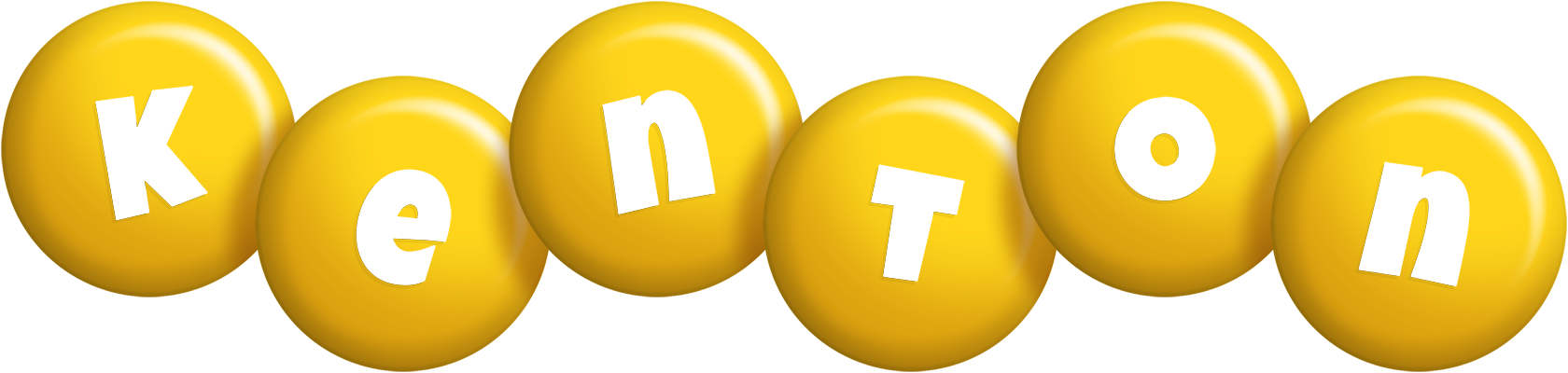 Kenton candy-yellow logo