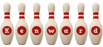 Kenward bowling-pin logo