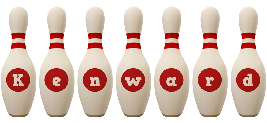 Kenward bowling-pin logo