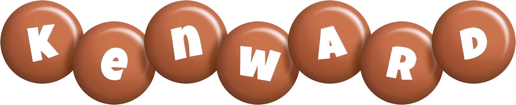 Kenward candy-brown logo