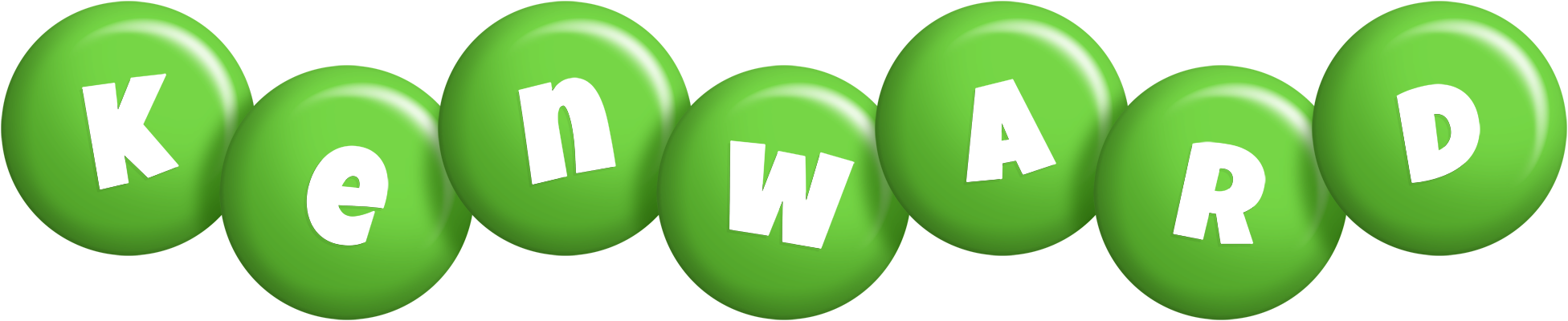 Kenward candy-green logo