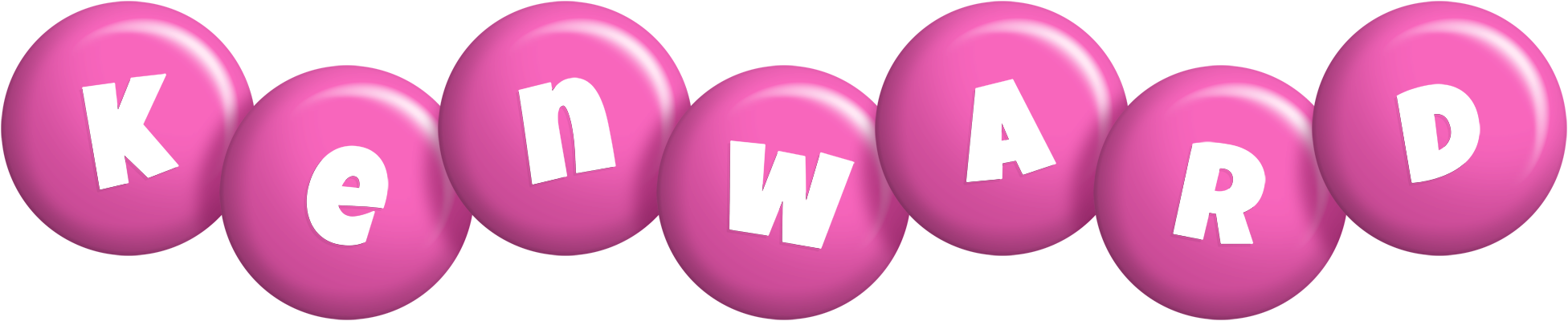 Kenward candy-pink logo