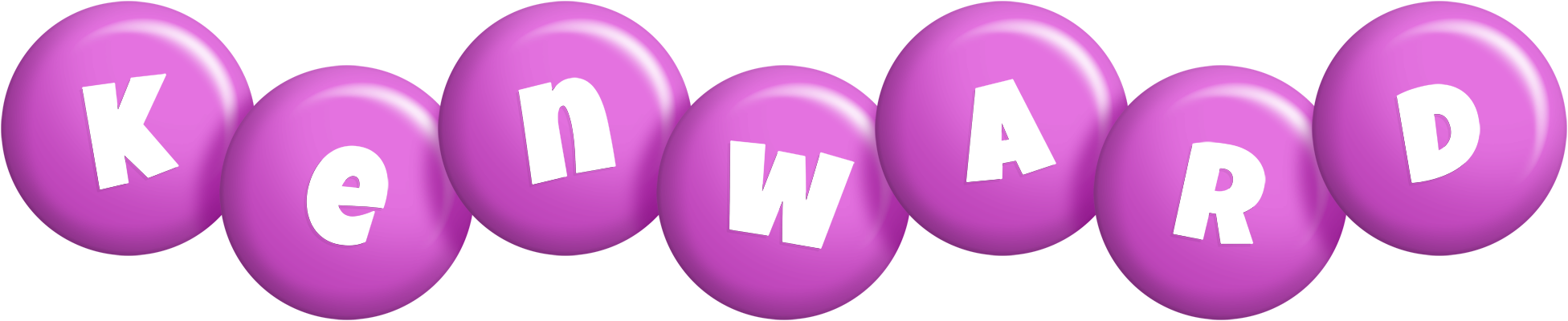 Kenward candy-purple logo