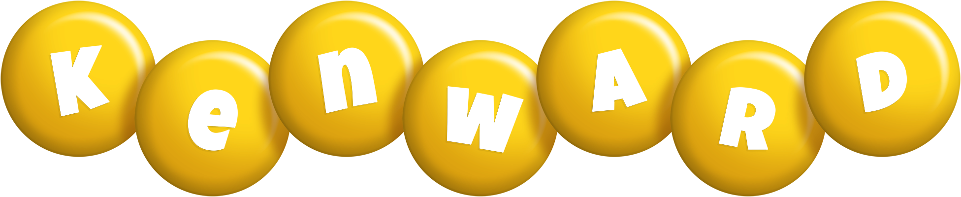 Kenward candy-yellow logo