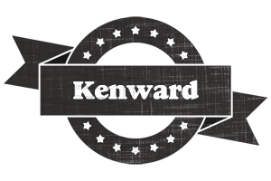 Kenward grunge logo