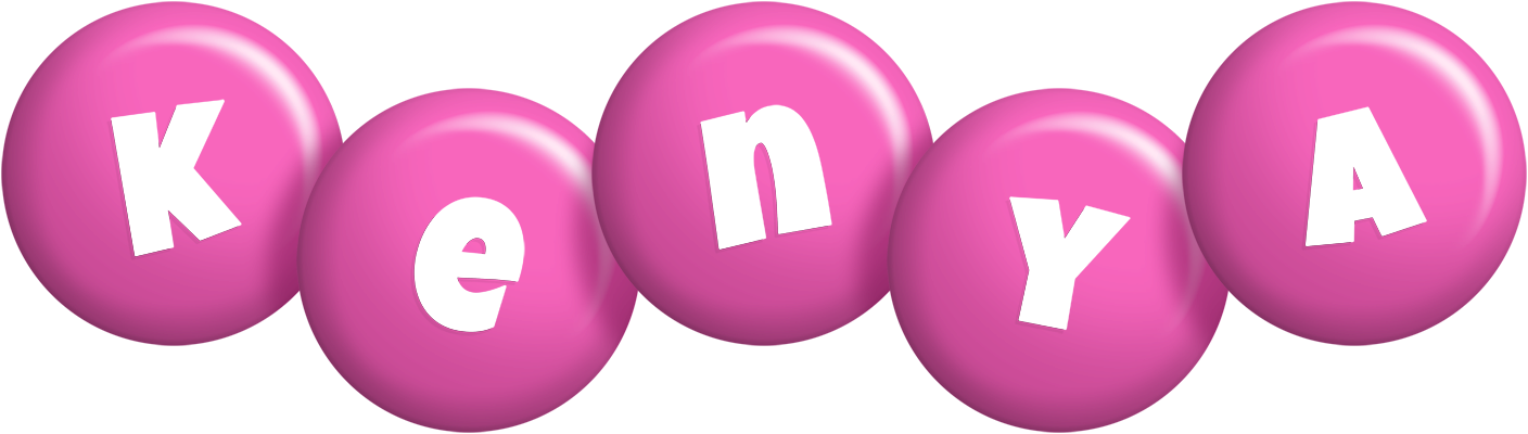 Kenya candy-pink logo