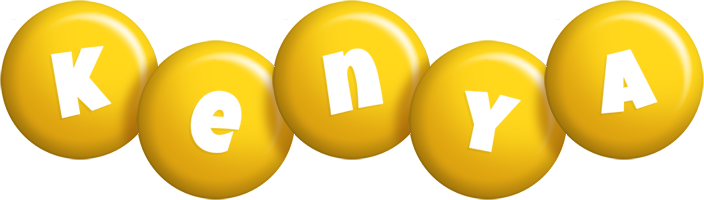 Kenya candy-yellow logo