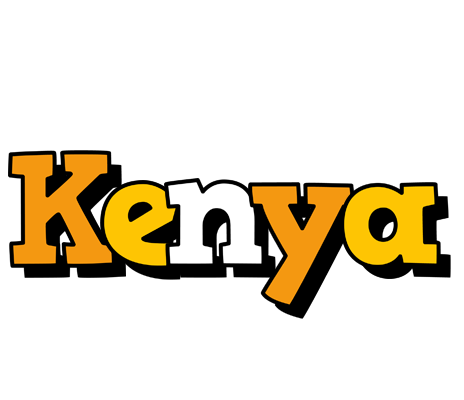 Kenya cartoon logo