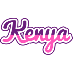 Kenya cheerful logo