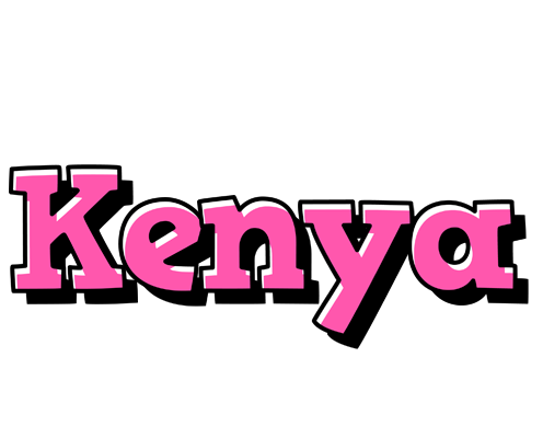 Kenya girlish logo