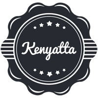 Kenyatta badge logo