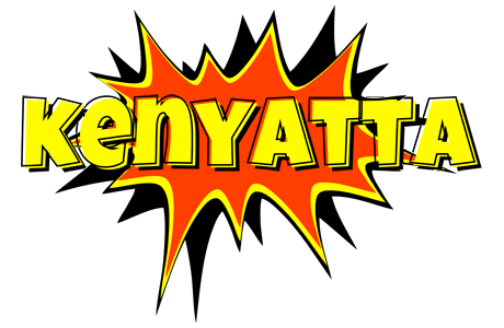 Kenyatta bazinga logo