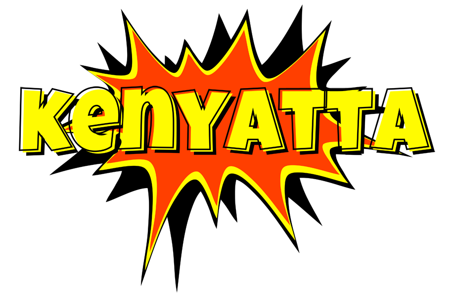Kenyatta bazinga logo