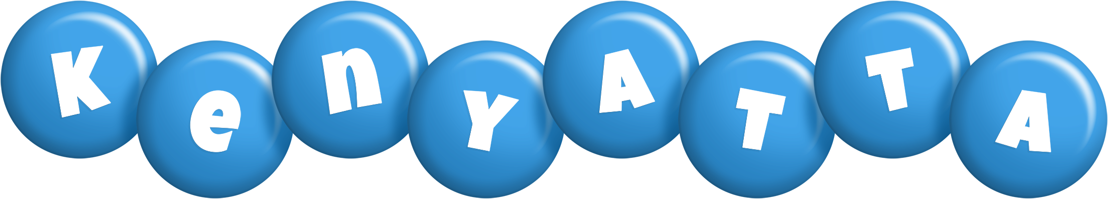Kenyatta candy-blue logo