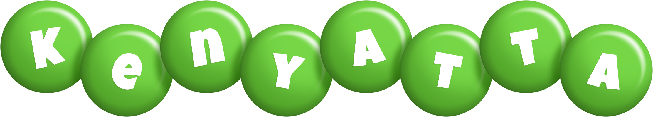 Kenyatta candy-green logo