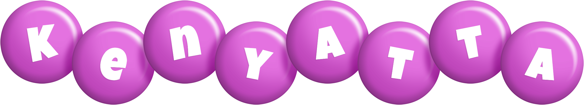 Kenyatta candy-purple logo