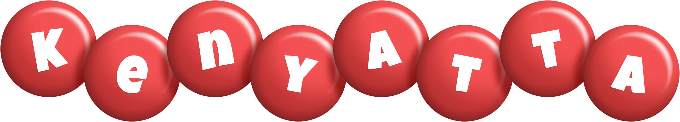 Kenyatta candy-red logo